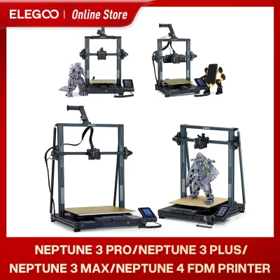 ELEGOO FDM Impressora 3D Neptune Series Neptune 3 Pro Neptune 4 Pro Neptune 4 Plus Neptune 4 Max com nivelamento automático