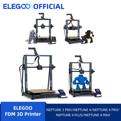 ELEGOO FDM Impressora 3D Neptune Series Neptune 3 Pro Neptune 4 Pro Neptune 4 Plus Neptune 4 Max com nivelamento automático