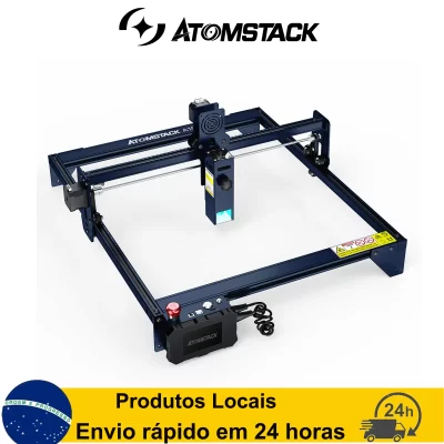 ATOMSTACK-A10 PRO Máquina de gravação a laser, cortador a laser, efeito de alta precisão, máquinas de corte CNC, 410x400mm