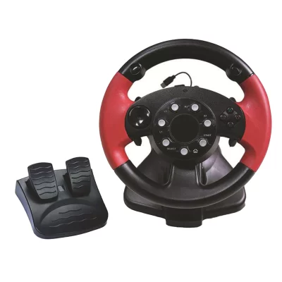 Volante De Corrida De Jogos, Volante De Condução E Pedais De Chão, Feedback De Força Real, PS4, PS3, PS2, D-INPUT Mode
