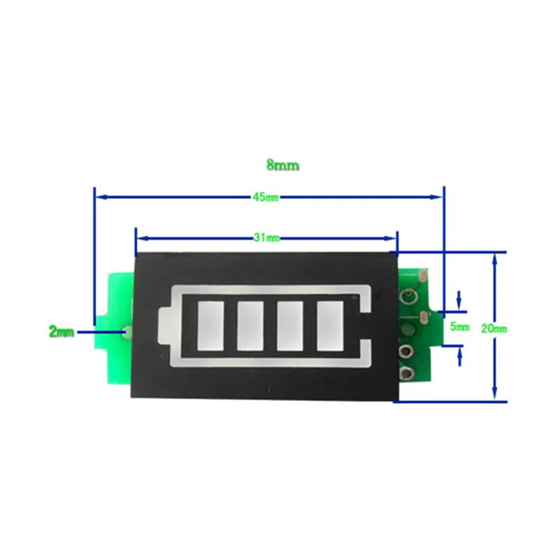 Mini painel solar mono 80*45mm 5v 60ma para mini painel solar mini carregador lipo solar cn3065 diykit 1s suporte de bateria/display - Image 6