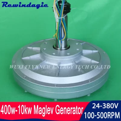 Alternador vertical do ímã permanente, gerador de Maglev, turbina eólica da água de DIY, 1kW, 2kW, 3kW, 5kW, 10kW, 50kW, 48V, 220V, 380V