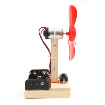 Wind Power Generator DIY modelo ventilador elétrico, Ciência Brinquedos, Experiência Física, Montar Estudante, Crianças IQ Training Toy