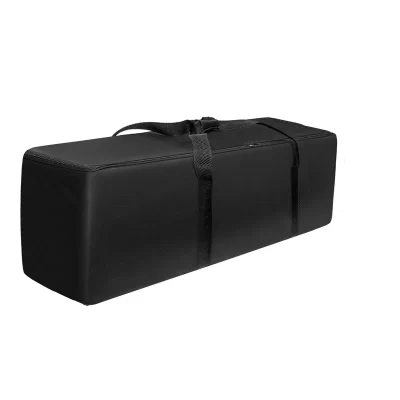 Bolsa fotográfica oxford preta, 70x31cm, para softbox, estúdio fotográfico, lâmpada led única com tripé, kit de iluminação para estúdio de fotografia