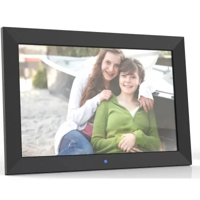 Tela de 10 polegadas com luz de fundo LED HD IPS 1280*800 Porta-retratos digital Álbum eletrônico Imagem Música Filme Função completa Bom presente