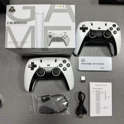4k tv game stick m15 console de videogame embutido 40000 + jogos 128g jogador de jogo portátil controlador sem fio retro gamepad