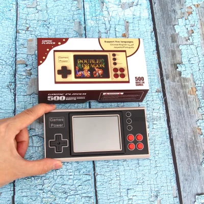 Novo k30 retro handheld console de jogos de vídeo 500 jogos portátil bolso mini ameboy retro console de jogos de vídeo melhores presentes