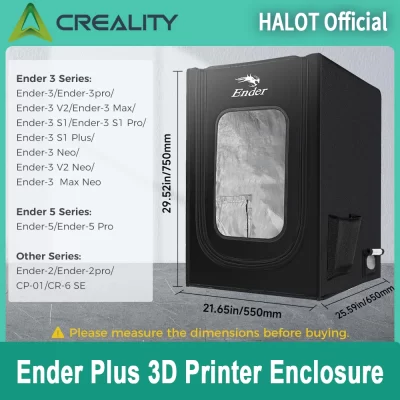 Creality 3d impressora gabinete temperatura constante capa protetora para creality ender 3/nder 3 v3 se/v3 ke 550*650*750mm