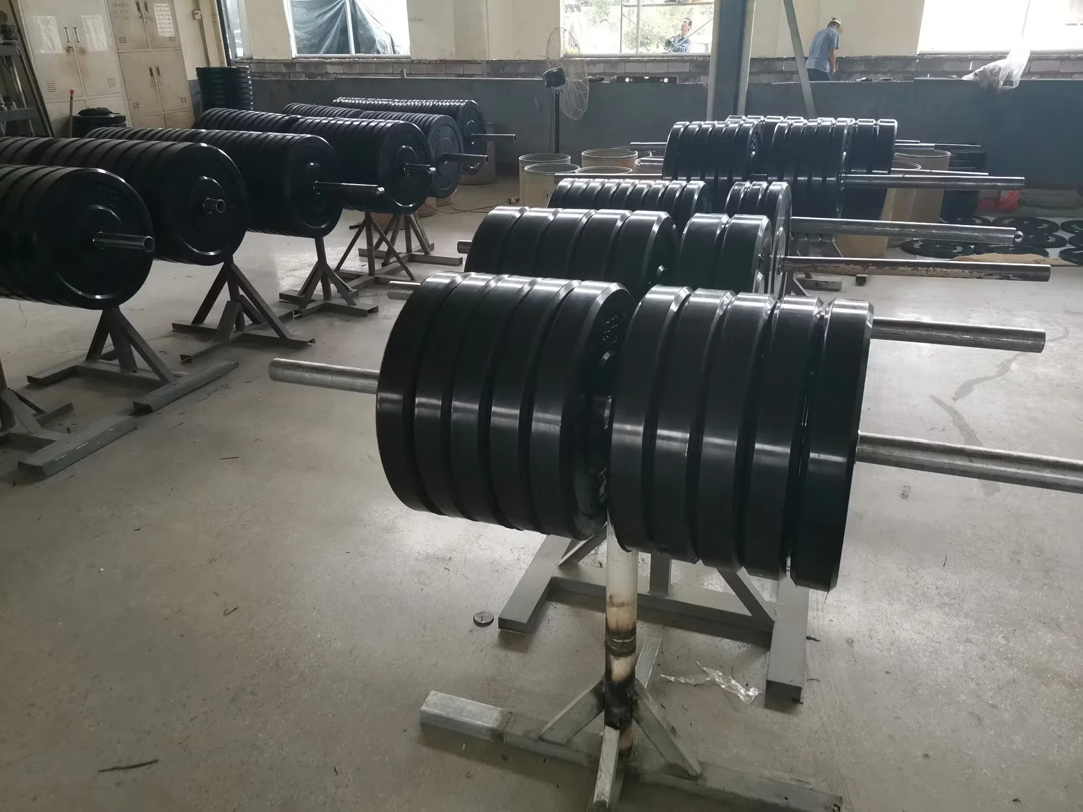 Barra de competição de placa de peso de barra de exercício de ginástica - Image 4