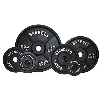 Placas de peso de barra ajustáveis de 1-5kg define equipamento de fitness personalizado de fábrica de fácil uso