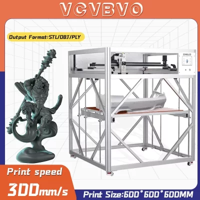 Impressoras 3D de nível industrial de grande formato para impressão de precisão Velocidades de impressão rápida - Use para projetos DIY e estúdios de design
