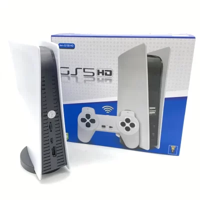 G155-HD saída retro console de videogame para fc embutido 2000 jogos para ps5 mini tv clássico estação de jogos gamepad sem fio