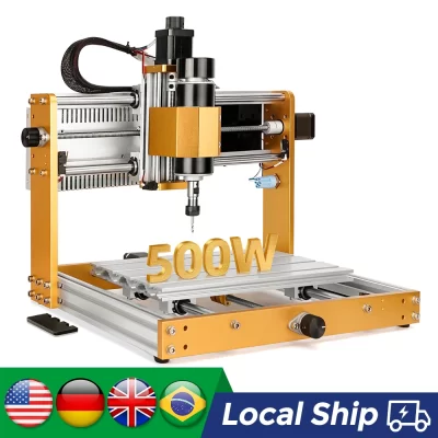 Sunyee cnc 3018 pro máquina de gravura em madeira gravador a laser roteador cnc para mdf pvc epóxi escultura em metal corte
