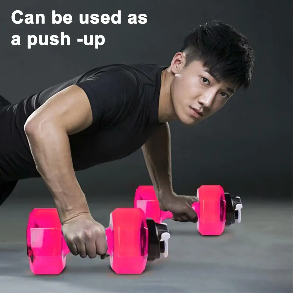 Garrafa De Água Criativa Dumbbell Shape, Garrafa De Palha, Gym Fitness Dumbbells Cup, Musculação esportiva, 2200ml - Image 4