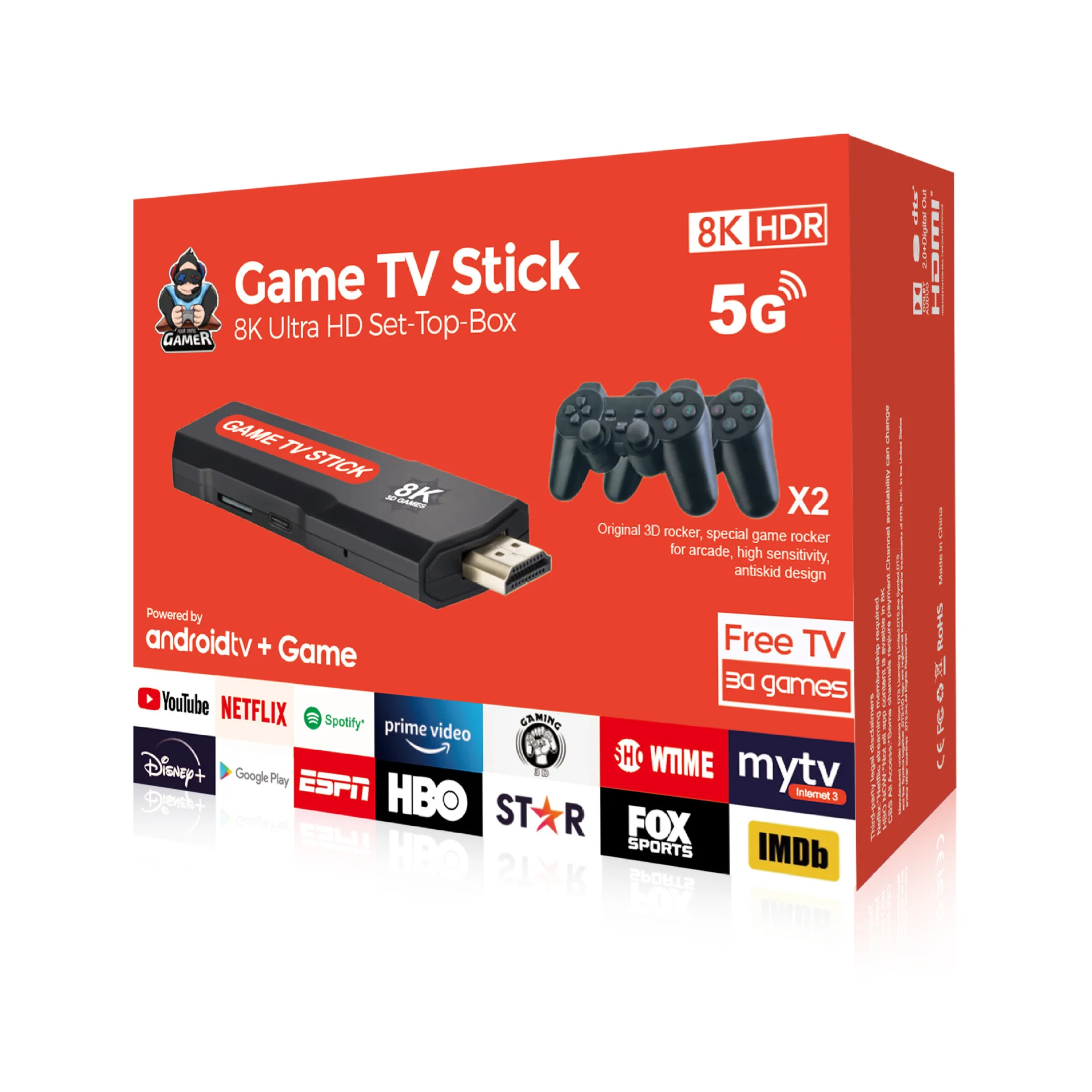 Console de videogame retro com controlador sem fio, Q9, USB 2.0, sistema duplo, 8K, 64G, TV Varas, 10000 + Jogos, PSP Presente - Image 3