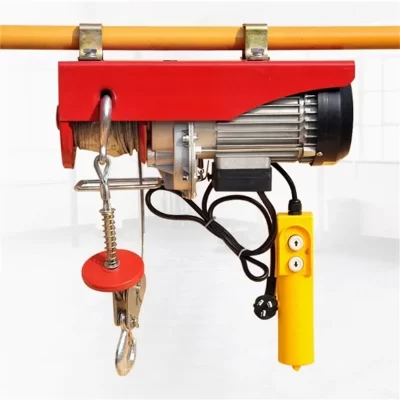 Talha elétrica 220v com controle remoto com fio/sem fio, guindaste de elevação, guincho para barco, carro, garagem, elevador