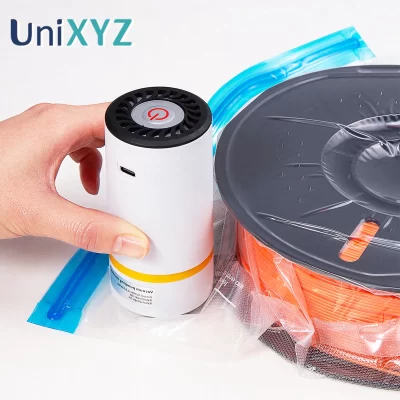 Impressora 3d pla abs tpu petg 1kg filamento sacos de armazenamento a vácuo manter o material seco evitar umidade consumível saco de filamento de segurança