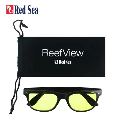 Óculos de fliter de luz de aquário azul de água salgada Red Sea ReefView para observação de coral, proteção ocular e fotografia