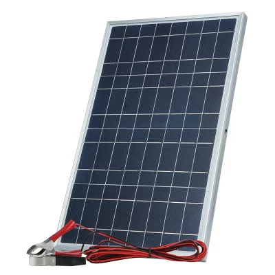Kit de painel solar 12V completo 30W de potência portátil gerador de célula solar recarregável ao ar livre para casa
