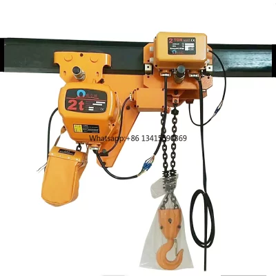 Talha elétrica de corrente HHBB de 10 toneladas e 2 toneladas