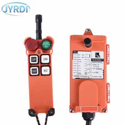 F21-4S 4 botões singiya velocidade industrial sem fio guindaste de rádio interruptores controle remoto guindaste pista controlador elevador