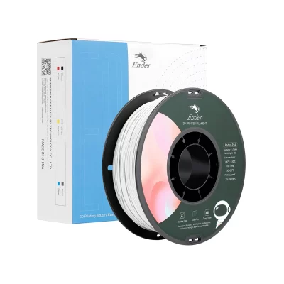 Filamento de impressora CREALITY 3D PLA 1,75 mm 1KG Material plástico de impressão 3D preto/branco para impressora da série Ender