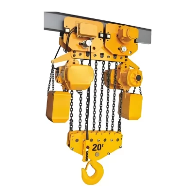 Guincho de corrente de motor elétrico HHBB com controle remoto 3t 5t 10t 20t 50t para elevação de construção