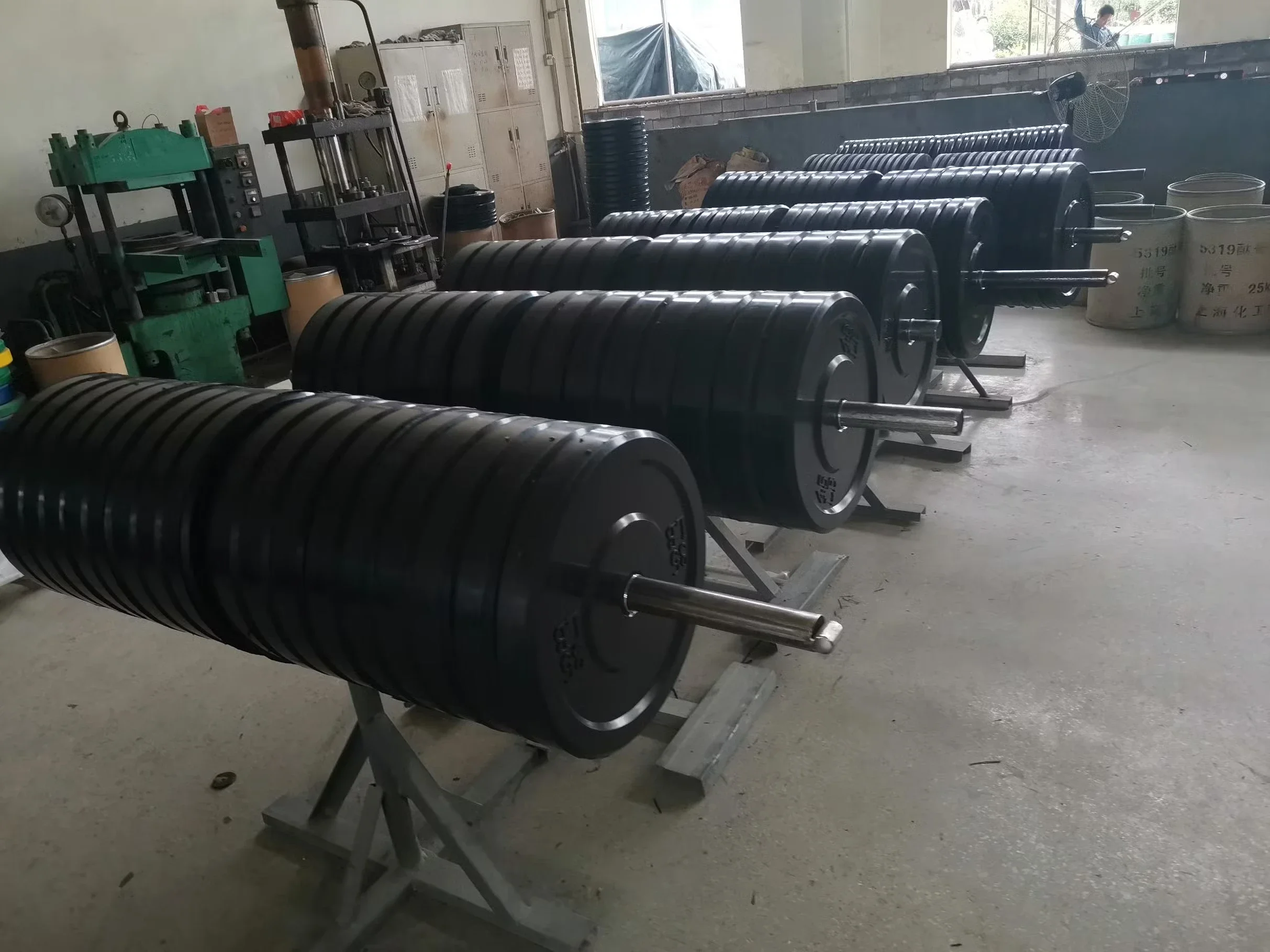 Barra de competição de placa de peso de barra de exercício de ginástica - Image 5