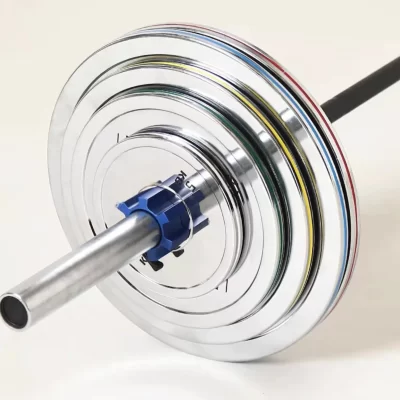Galvanizado Power Lifting Barbell Plate, OEM, aço puro, anti ferrugem, agachamento profundo, logotipo personalizado