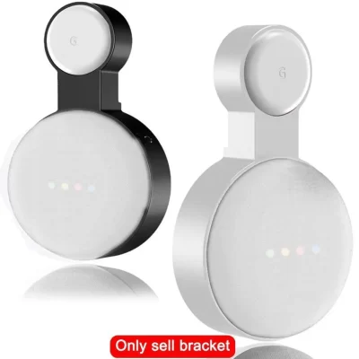 Nova montagem na parede para google home nest mini 2o suporte assistente de voz suporte para casa inteligente cozinha quarto banheiro suporte de áudio