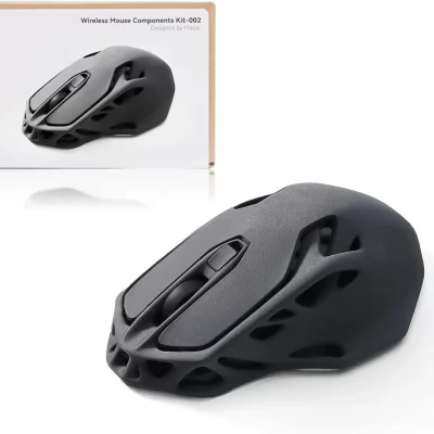 Para Bambu Lab Makerworld MH002 3D Impresso Componentes de Mouse Sem Fio Kit-002 DIY Modelos Criativos Compatível com Bambulab