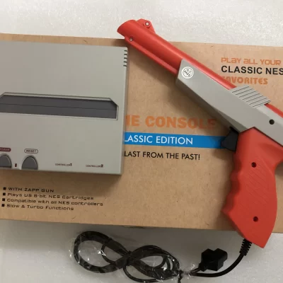 Edição clássica Gaming Console, 8Bit, 72P, 60P, retro, sistema de videogame familiar, Zapp, arma, tiro do pato