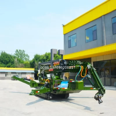 Guindaste de esteira rolante de elevação de 5 toneladas de alta qualidade Guindaste de aranha de construção telescópica dobrável Preço de guindaste de aranha