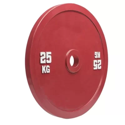 Discos/placa de barra para equipamentos de ginástica comercial, manchas de cores, placas de peso de ferro fundido calibradas de alta temperatura