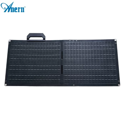 60W 100W Painéis solares dobráveis 18V Painel de carregamento solar portátil Kit completo para turismo ao ar livre Estação de energia de acampamento