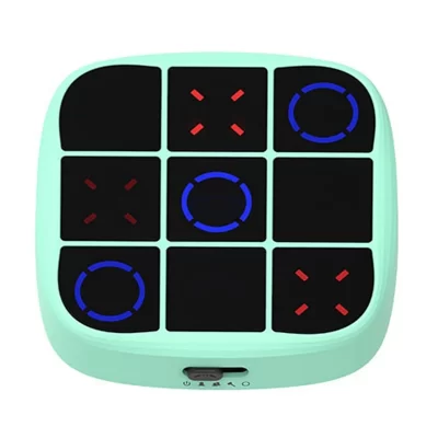 Jogo eletrônico Tic Tac Toe Bolt 4 em 1, console de jogo de quebra-cabeça portátil, jogos de tabuleiro de brinquedo, presentes para crianças e adultos-AU47