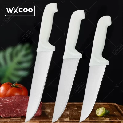 Facas de cozinha profissionais faca de plástico aço inoxidável desossa peixe cutelo de carne faca japonesa faca de cozinha facas de corte