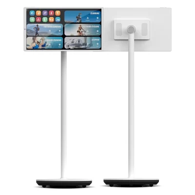 Portátil 21.5 Polegada máquina de streaming ao vivo inteligente para estudar treino jogos rotativa tela toque televisões smart tvs