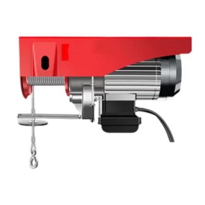 PA300 Guindaste de grua elétrica em miniatura doméstica 220V / 650W Conector de controle remoto portátil com fio Martelo plano 1PC
