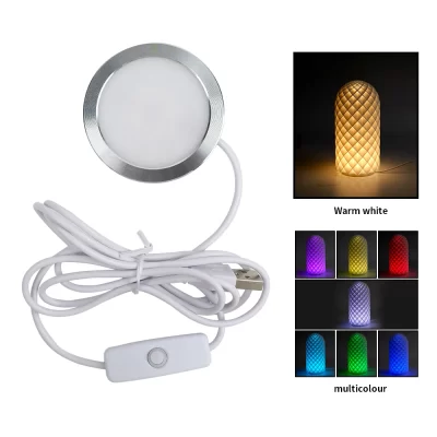 Para bambu laboratório kit de lâmpada led 001 fabricante fornecimento bambulab luz kit peças luz led modelo diy sem peças impressão 3d