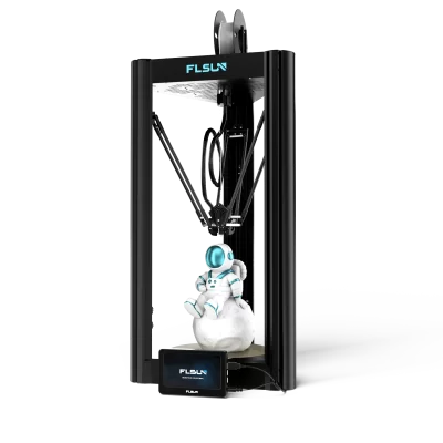 FLSUN V400 Impressora 3D Velocidade de impressão de até 600 mm/s Tamanho de impressão grande 300 mm * 300 mm * 410 mm Bocal 300 ℃ .
