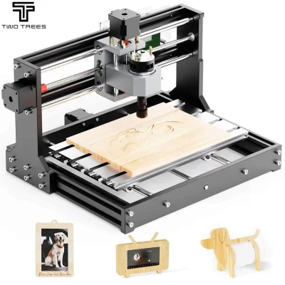 Twotrees cnc roteador ttc3018 com er11 cnc máquina de gravura acrílico pcb escultura corte 3 eixos diy roteador madeira gravador a laser