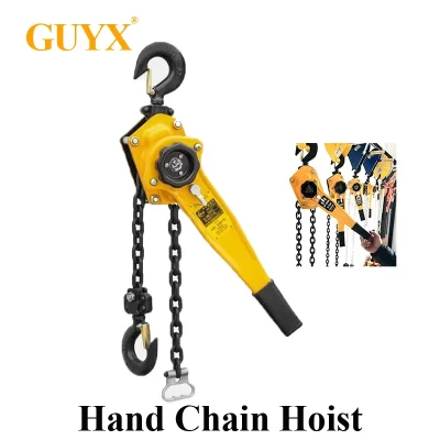 0.75T/1T/1.5T/2T Puxando a chave de grua Manganês Aço Gancho Mão Talha Portátil Alavanca Bloco Invertido Guincho Chain Tightener Chave de puxar, grua, gancho de aço manganês, grua puxada à mão, polia de alavanca de mão