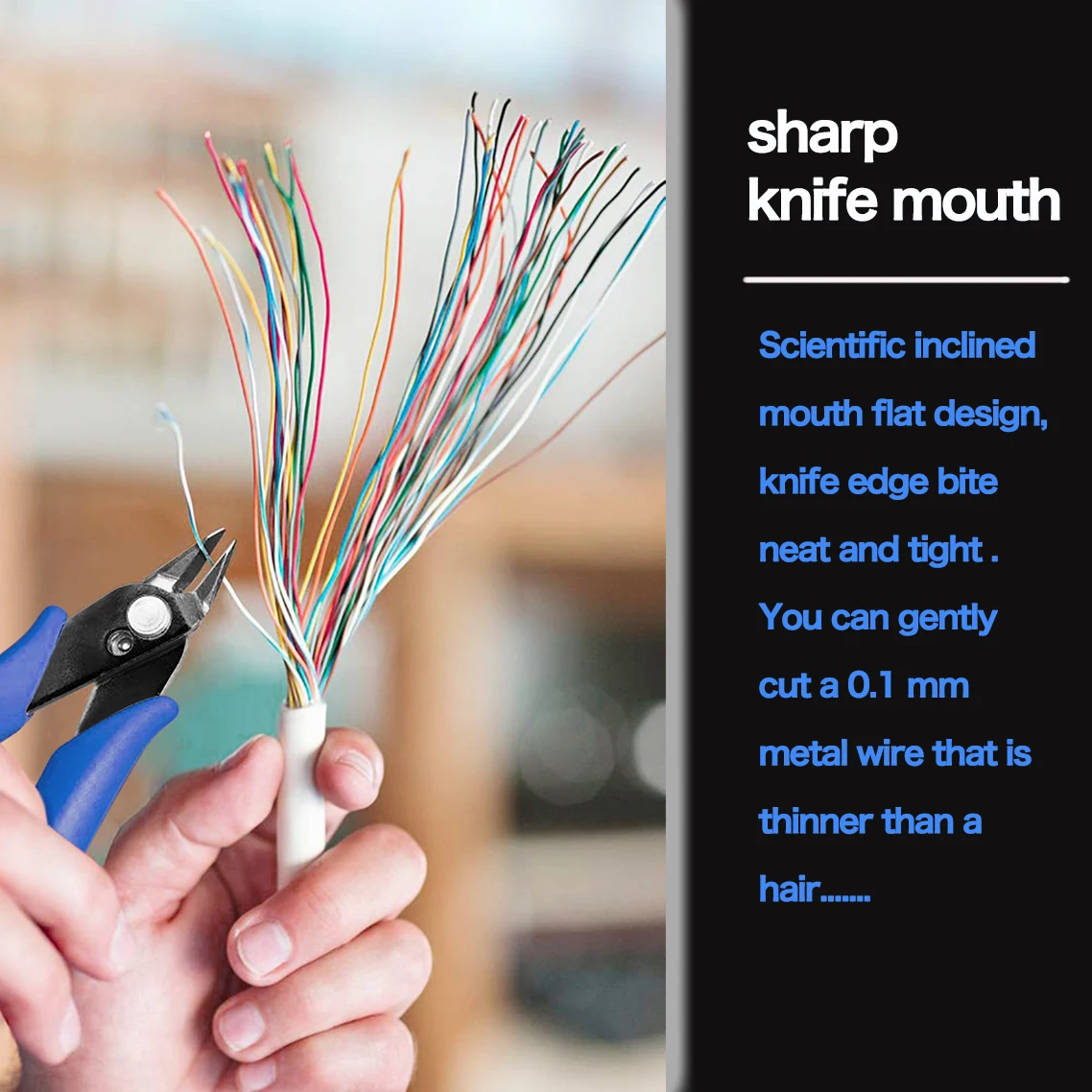 1 pçs plato 170 wishful braçadeira diy alicate diagonal eletrônico pinças de corte lateral cortador de fio peças impressora 3d - Image 6