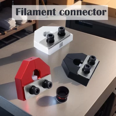 1.75mm conector de filamento vermelho soldador ferramenta impressora 3d marceneiro ferramenta filamento splicer soldador preto slicer impressora 3d accesssories