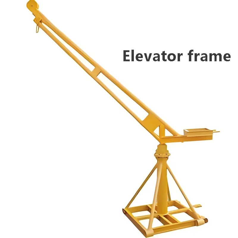 Guindaste móvel exterior ajustado para telhados de construção, 1 tonelada, capacidade 1000 kg, 30m, grua 220V - Image 2