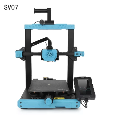 Sovol-SV06/SV07/SV06PLUS Klipper Extrusora de acionamento direto Impressora 3D, velocidade de impressão 250mm, S FDM, nivelamento automático, 32 bits, placa silenciosa