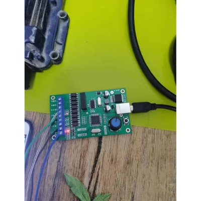 Simulador de sinal programável do sensor do virabrequim do veículo placa geradora de sinal do carro com saída de onda quadrada magnetoelétrica 0-5v