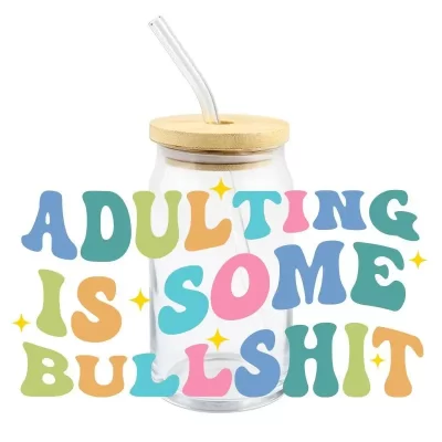 Desenhos animados à prova d'água transferência adesivos, envoltório transferências decalque, 3D transferência uv adesivo, design de moda, novo, melhor vendedor, por atacado, 16oz