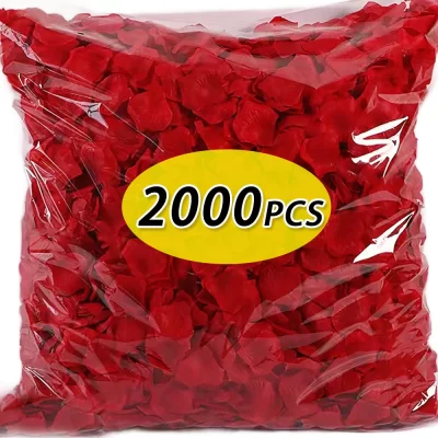 2000/100 pçs artificial falso pétalas de rosa colorido simulação seda pétala de rosa para o dia dos namorados festa de casamento decoração romântica